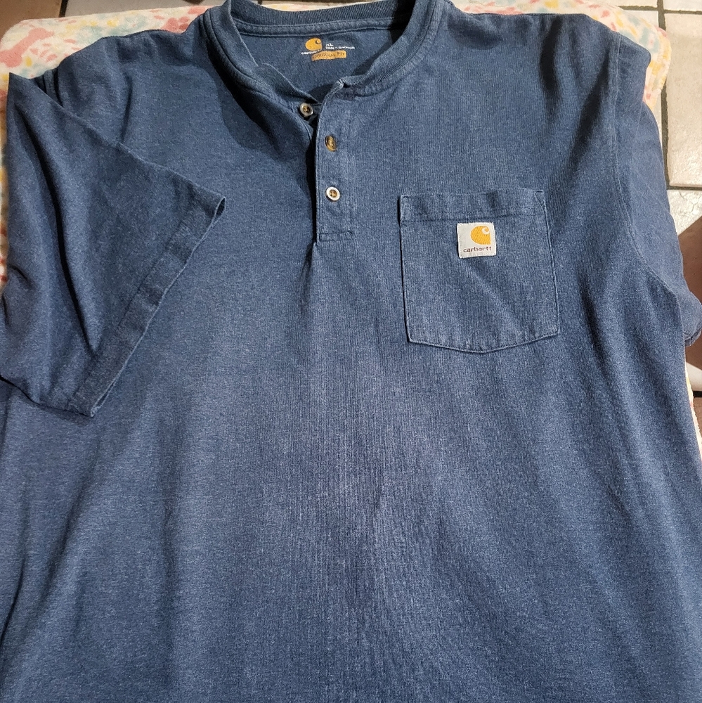Button carhartt t shirt